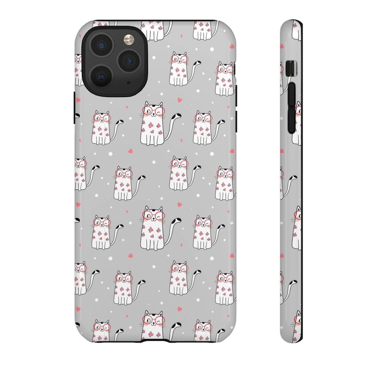 Durable Tough Phone Case, Stylish Glossy Cover, Trendy Cute Design, Perfect for Smartphone Use
