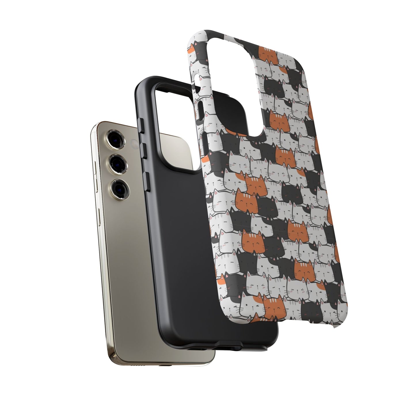 Durable Tough Phone Case, Cute and Stylish Glossy Finish, Trendy Design for Smartphone Protection
