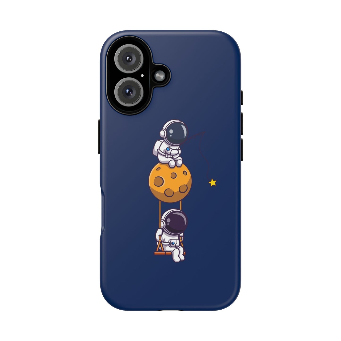 Astronaut Adventure Phone Case - Galaxy Design with Space Explorers
