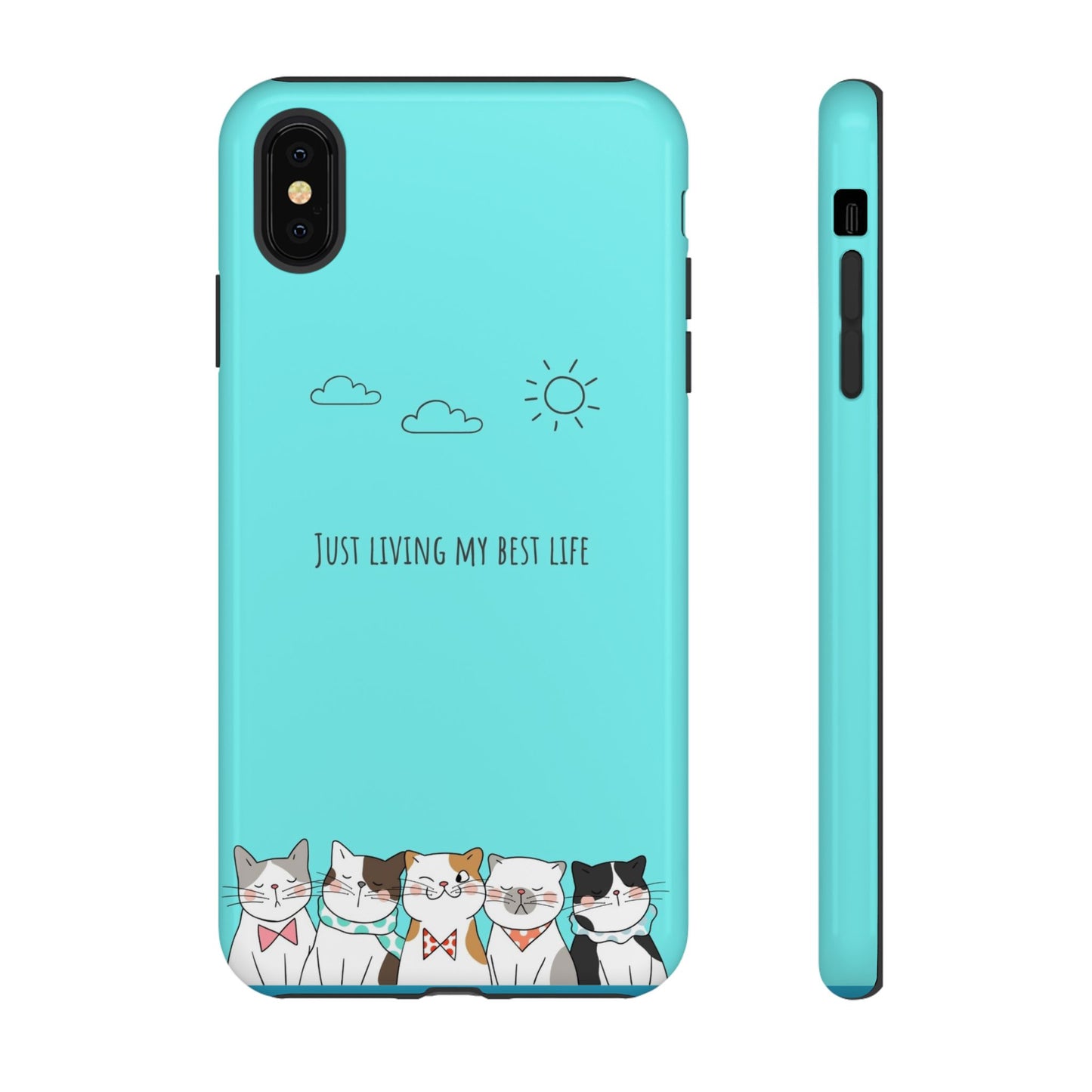 Durable Tough Phone Case, Stylish Trendy Glossy Finish, Cute Design for Smartphone Protection