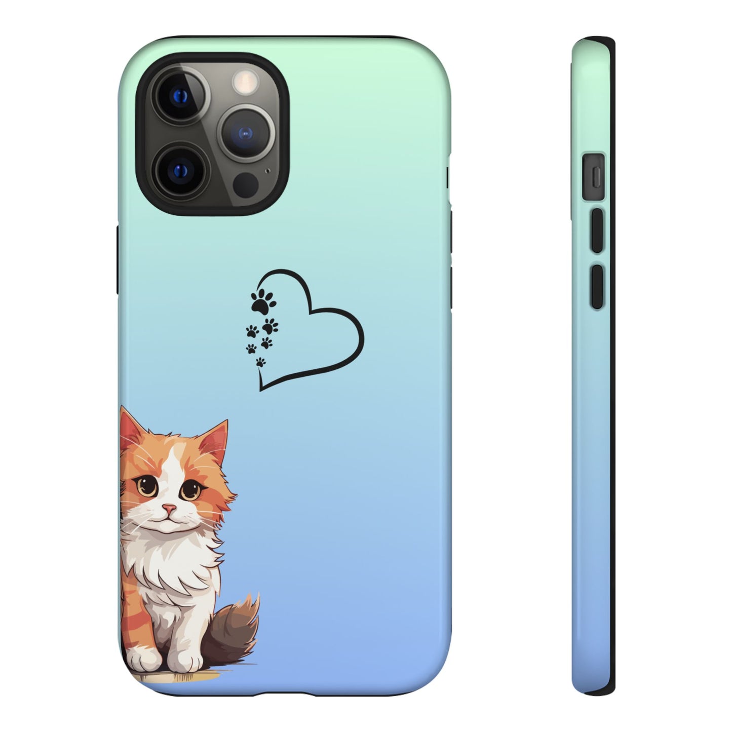Trendy Tough Phone Case, Glossy Finish, Durable and Stylish, Cute Design for Smartphone Protection