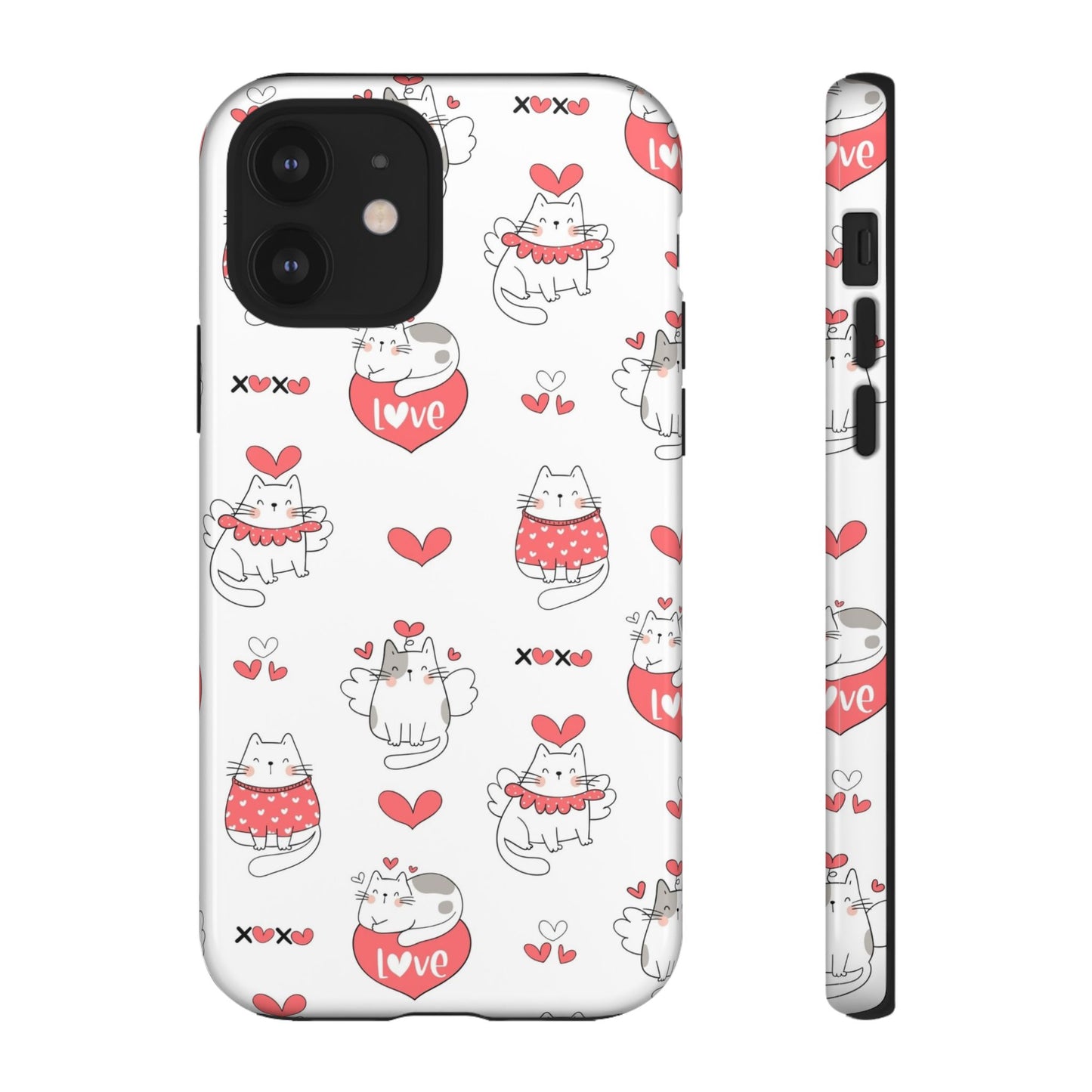 Durable Tough Phone Case, Trendy Glossy Cover, Stylish Cute Design, Perfect for Smartphone Protection
