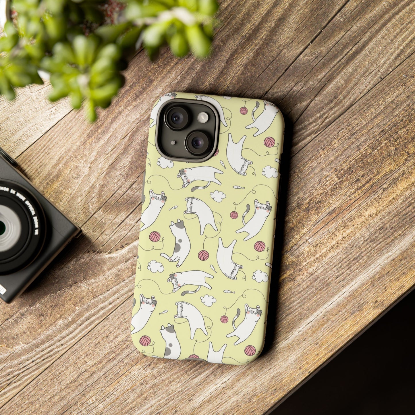 Durable Tough Phone Case, Cute Glossy Cover, Stylish and Trendy Smartphone Protection for Daily Use