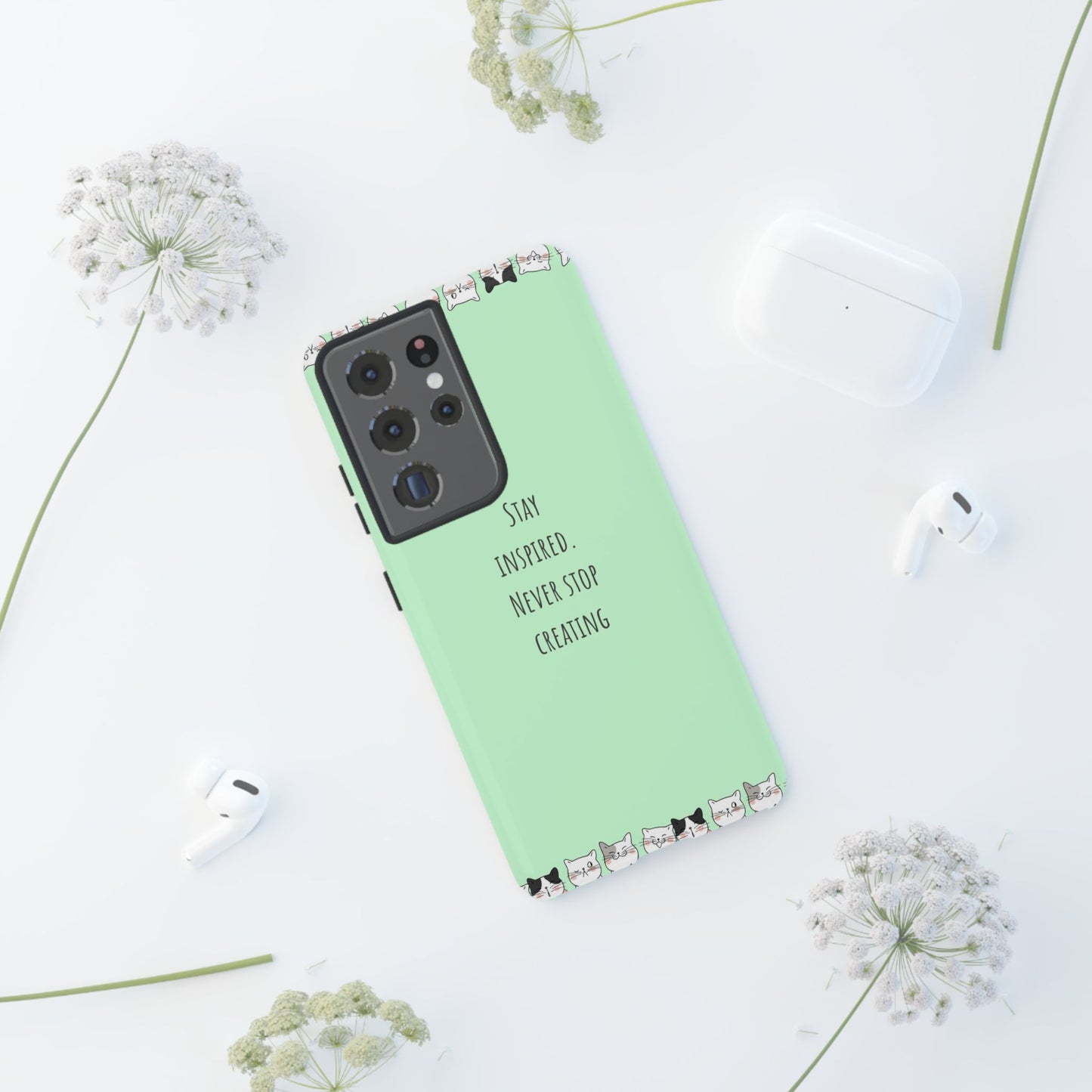 Tough Phone Case, Trendy Durable Glossy Finish, Stylish and Cute Smartphone Cover for Daily Use