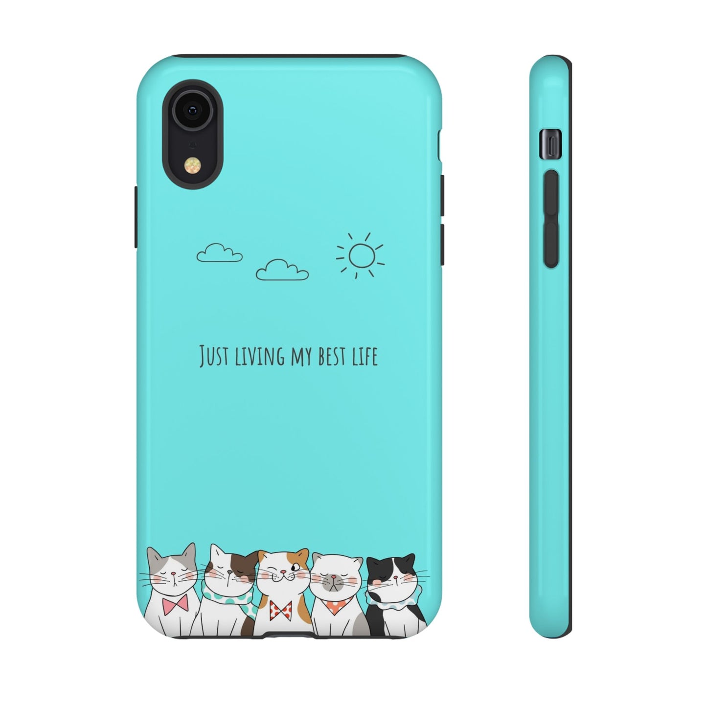 Durable Tough Phone Case, Stylish Trendy Glossy Finish, Cute Design for Smartphone Protection
