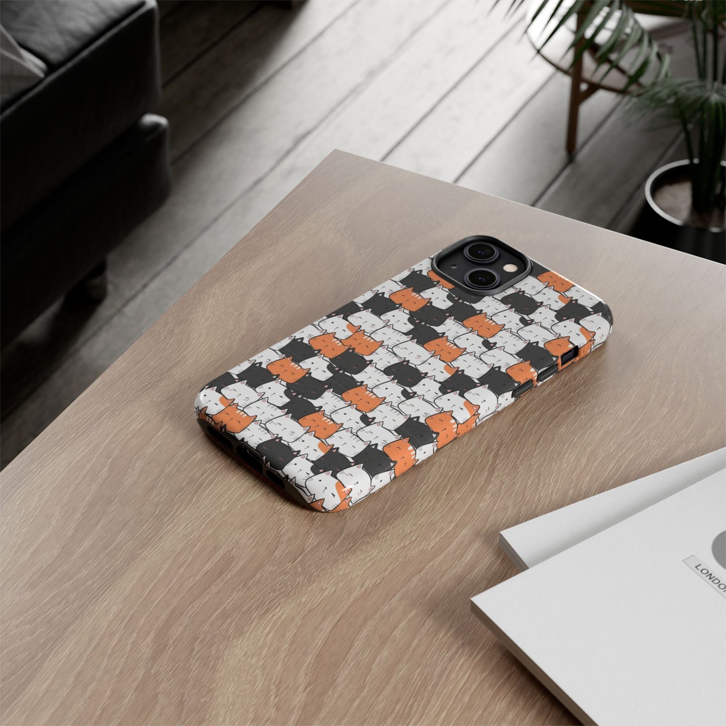 Durable Tough Phone Case, Cute and Stylish Glossy Finish, Trendy Design for Smartphone Protection