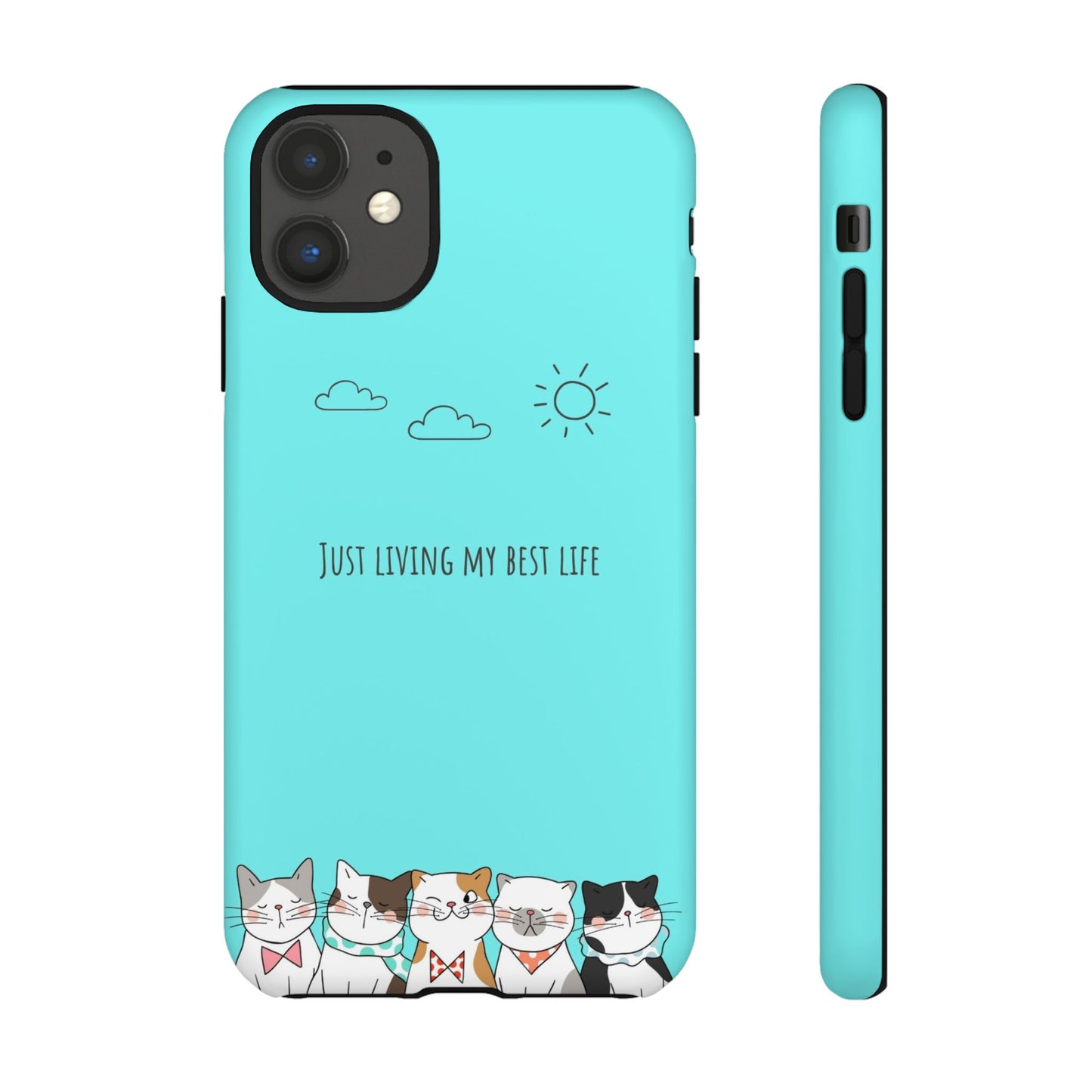 Durable Tough Phone Case, Stylish Trendy Glossy Finish, Cute Design for Smartphone Protection
