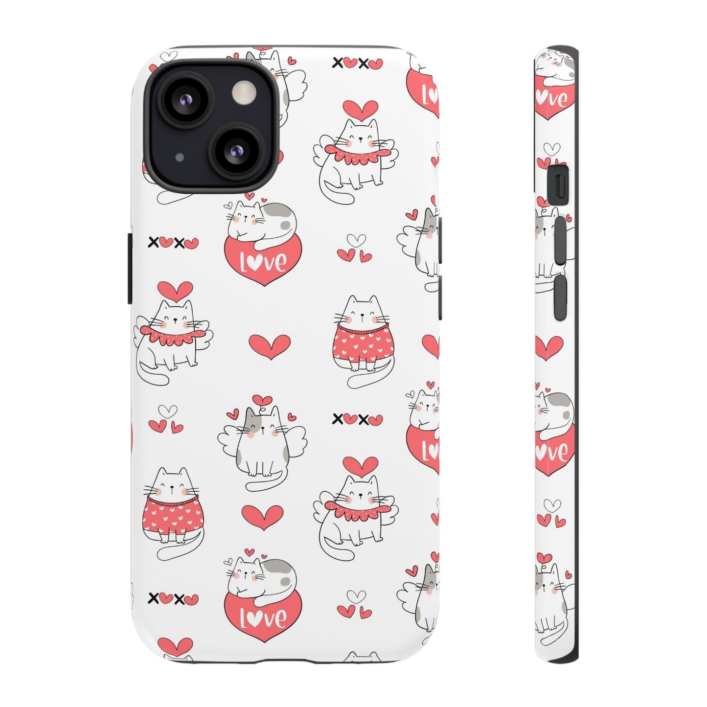 Durable Tough Phone Case, Trendy Glossy Cover, Stylish Cute Design, Perfect for Smartphone Protection