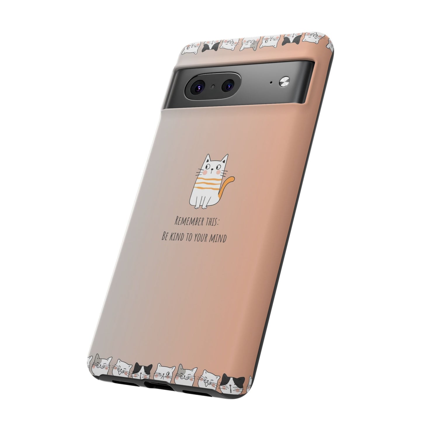 Durable Tough Phone Case, Cute Stylish Design, Glossy Trendy Cover for Smartphone Protection