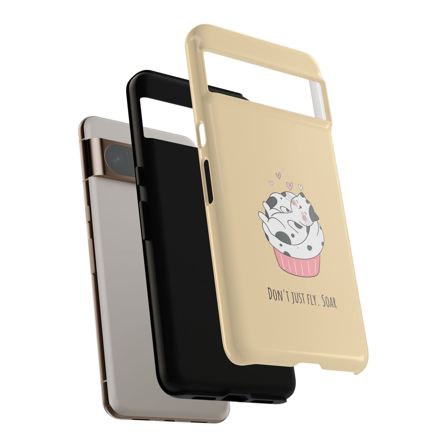 Tough Phone Case, Glossy Cute Design, Durable and Stylish, Trendy Smartphone Cover for Daily Use