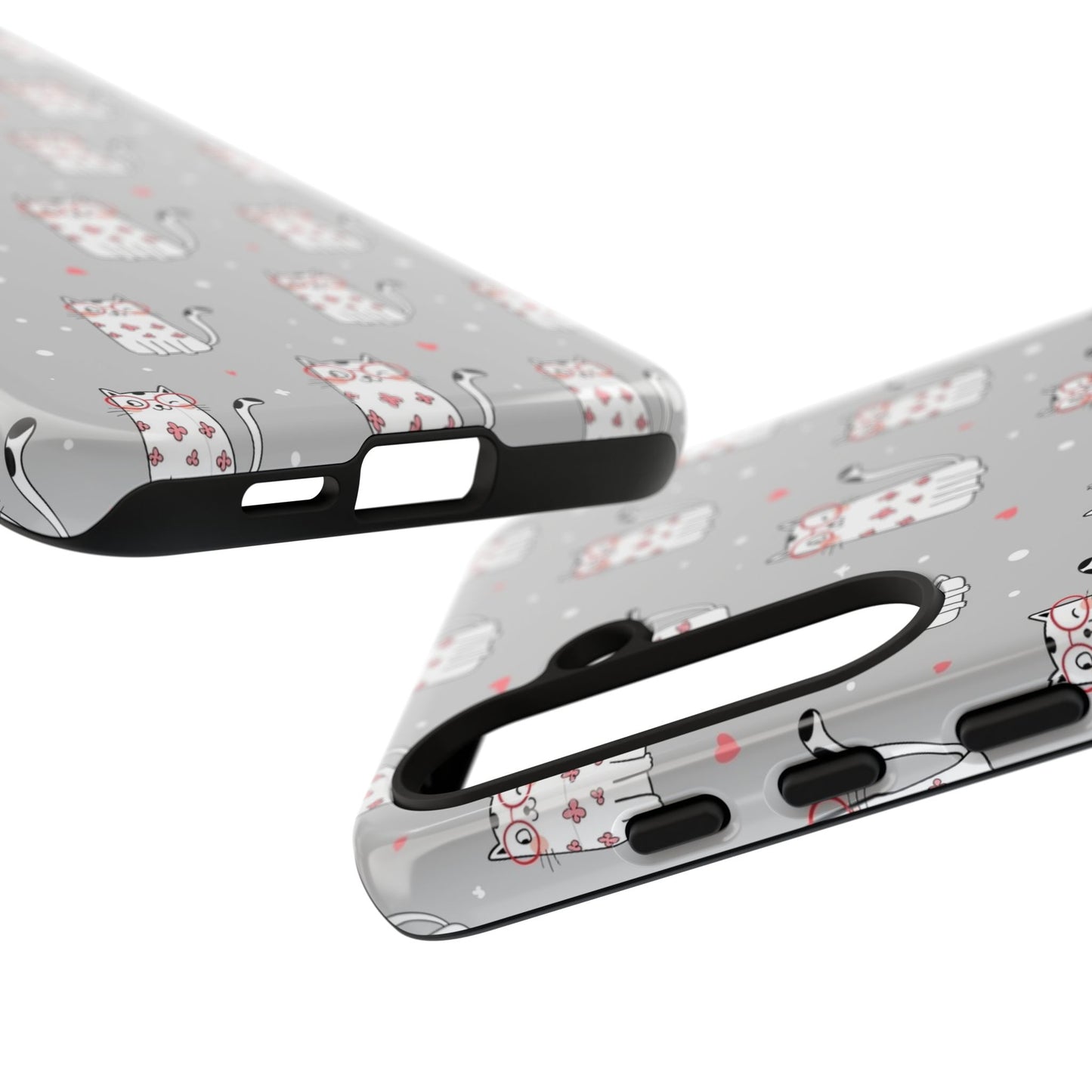 Durable Tough Phone Case, Stylish Glossy Cover, Trendy Cute Design, Perfect for Smartphone Use