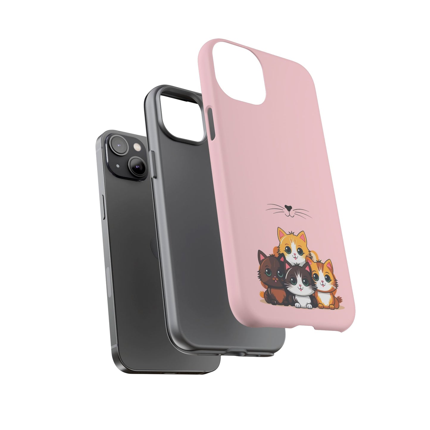 Durable Tough Phone Case, Glossy Stylish Finish, Trendy and Cute Design, Fashionable Everyday Smartphone Cover