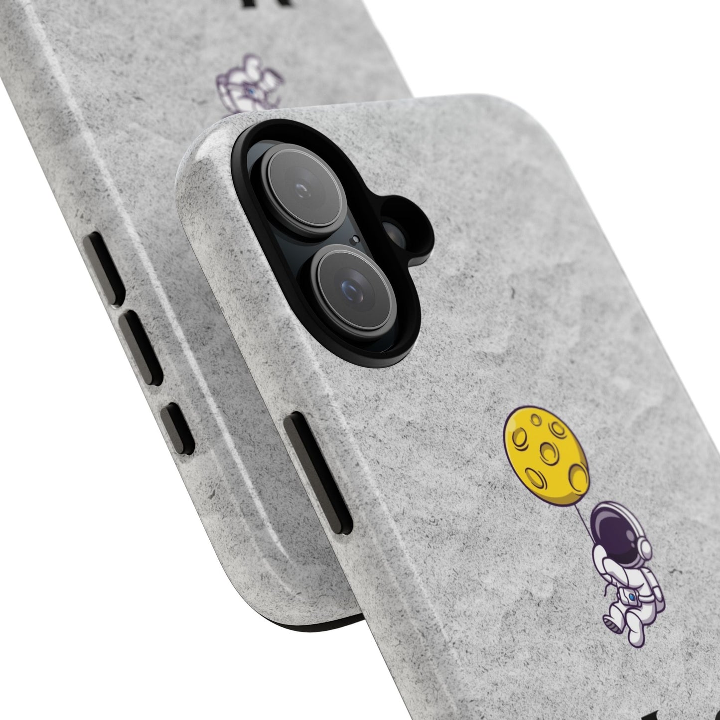 Astronaut Moon Phone Case - "Dust in My Veins" Durable Tough Case