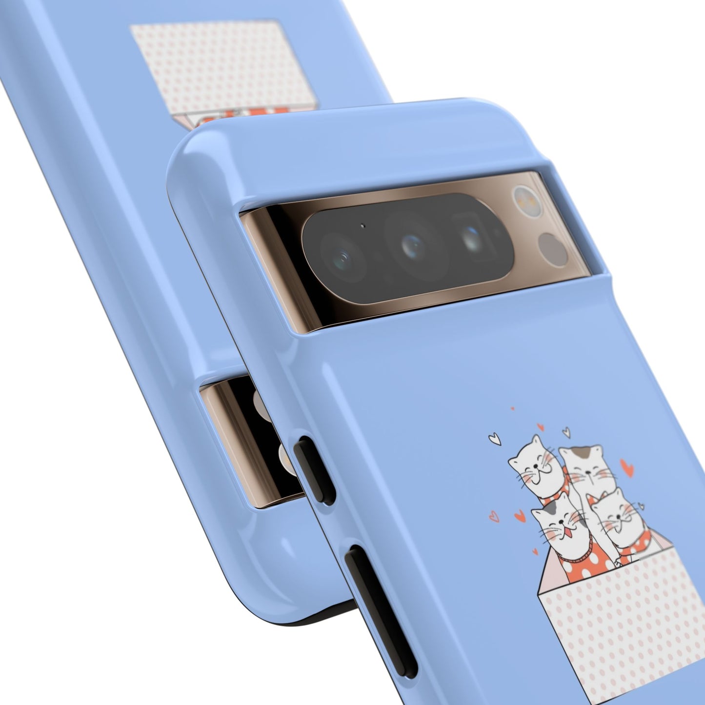 Durable Tough Phone Case, Glossy Finish, Stylish and Trendy Design, Cute Cover for Smartphones