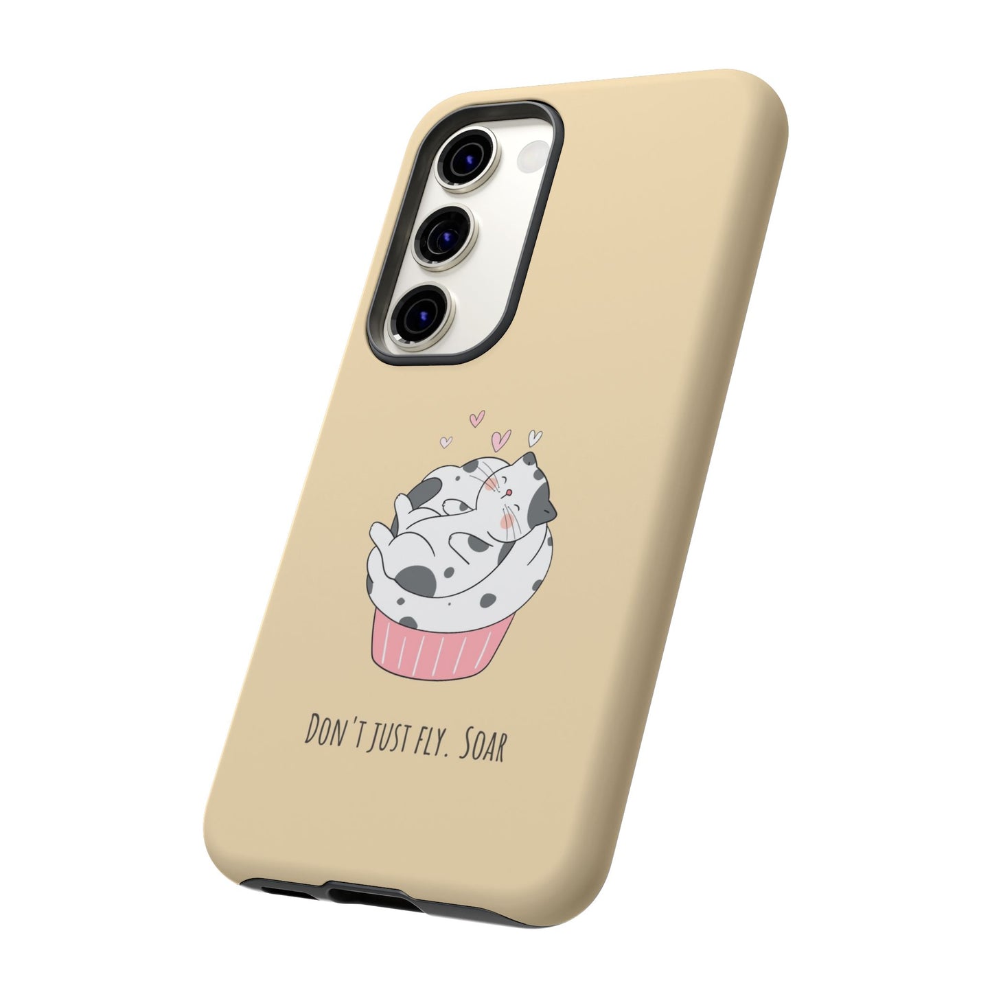 Tough Phone Case, Glossy Cute Design, Durable and Stylish, Trendy Smartphone Cover for Daily Use