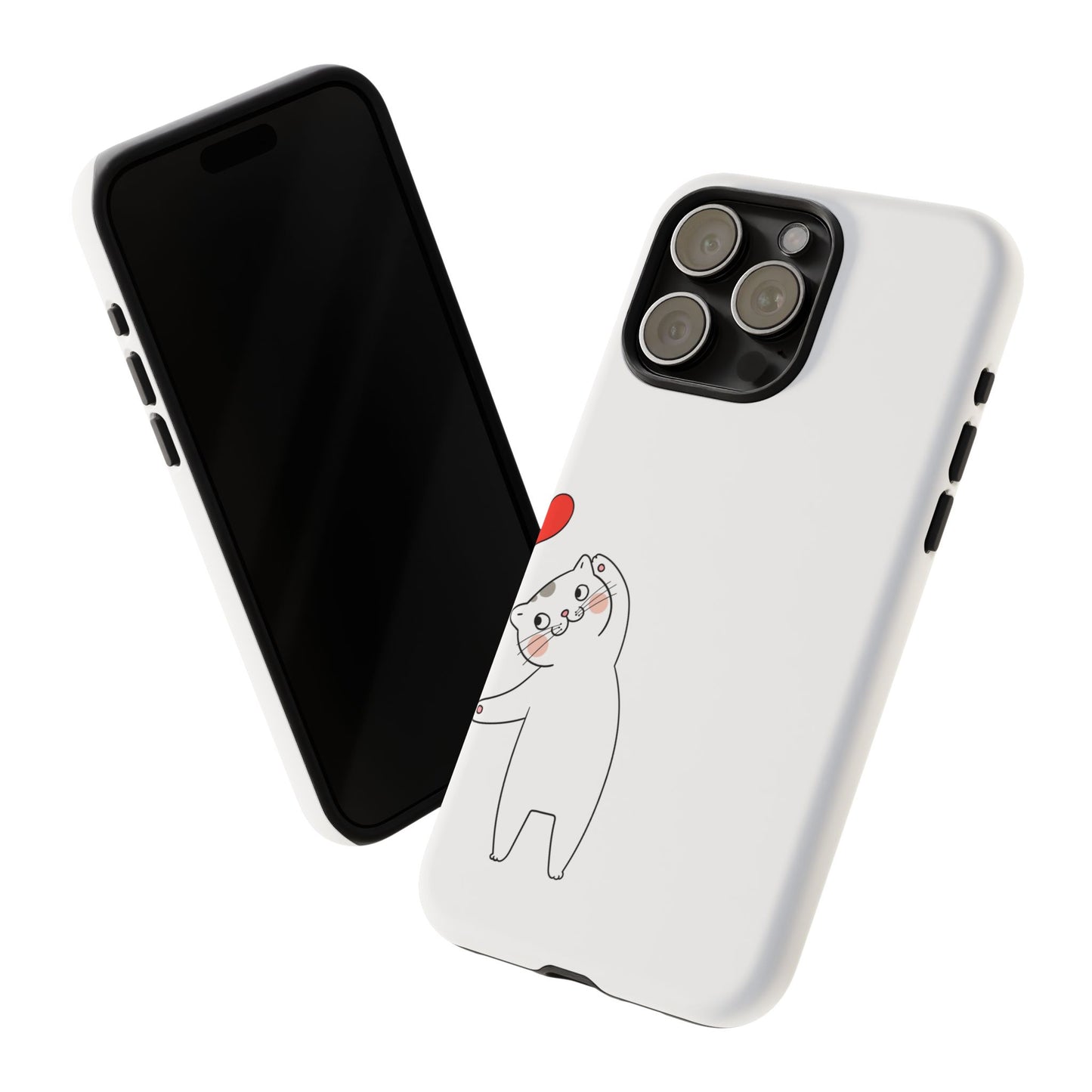 Tough Phone Case, Cute and Stylish Design, Durable Glossy Finish, Trendy Smartphone Protection for Daily Use