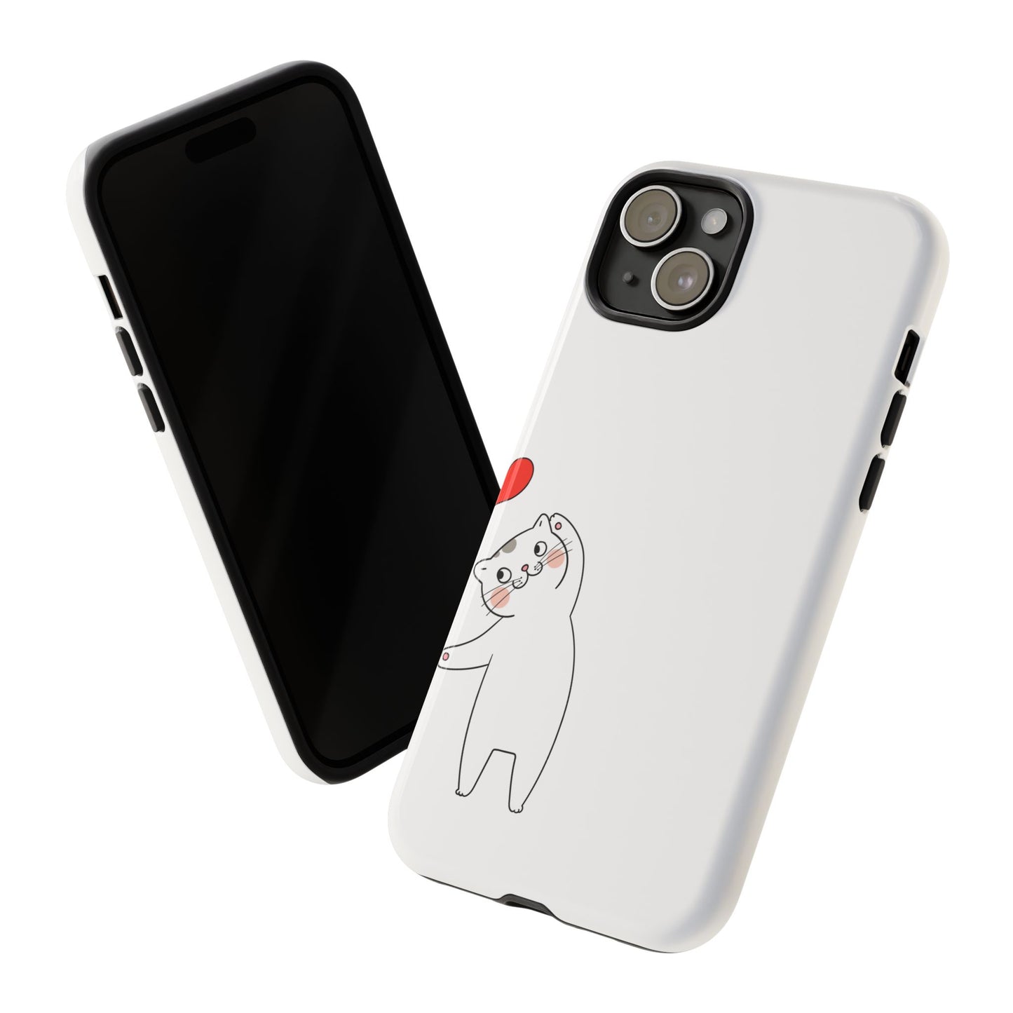 Tough Phone Case, Cute and Stylish Design, Durable Glossy Finish, Trendy Smartphone Protection for Daily Use