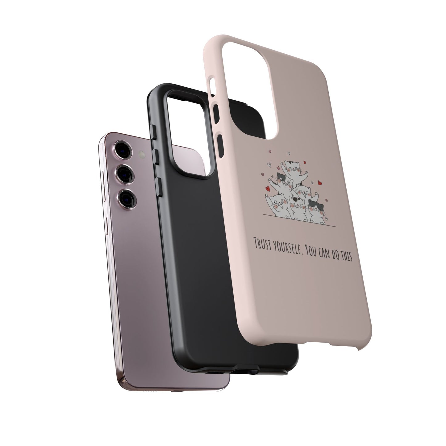 Tough Phone Case, Stylish Glossy Finish, Durable Design, Cute and Trendy Cover for Smartphones