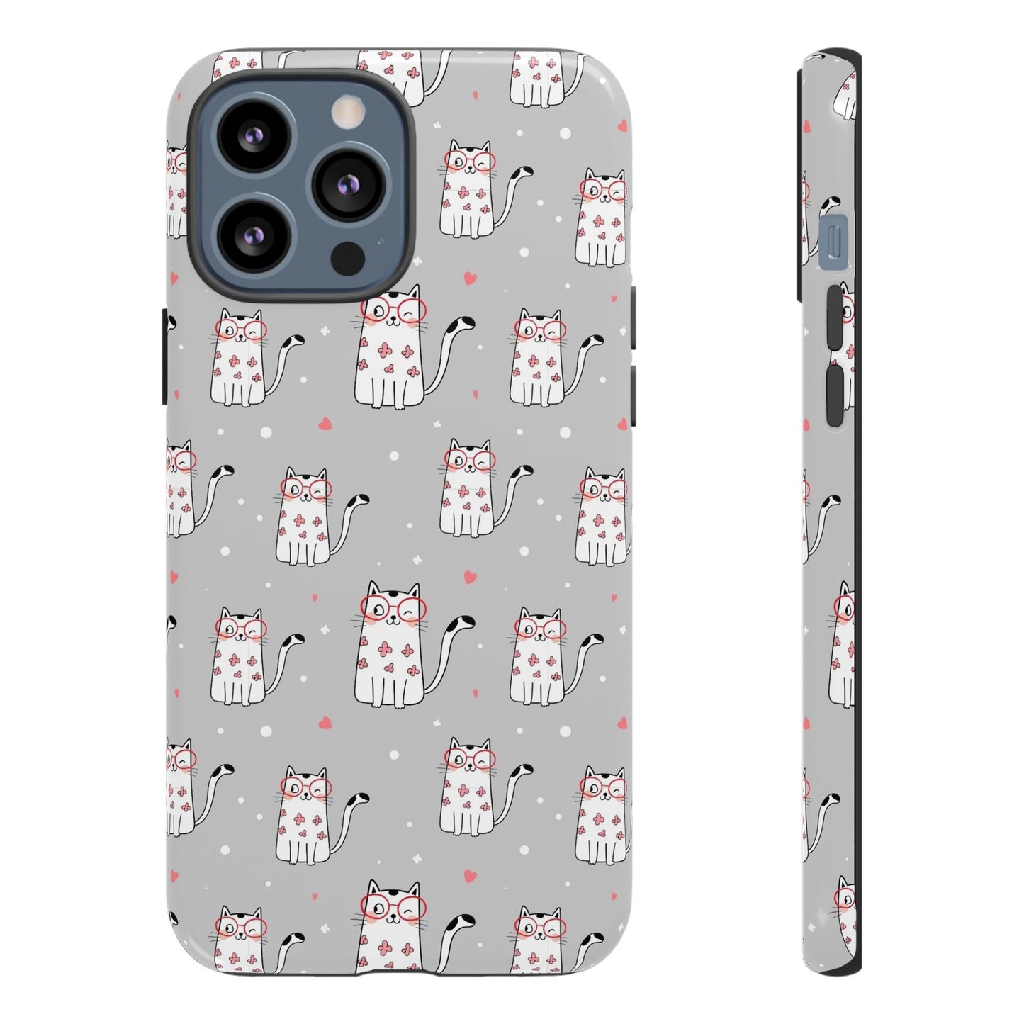 Durable Tough Phone Case, Stylish Glossy Cover, Trendy Cute Design, Perfect for Smartphone Use