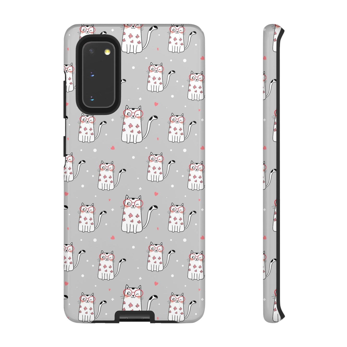 Durable Tough Phone Case, Stylish Glossy Cover, Trendy Cute Design, Perfect for Smartphone Use