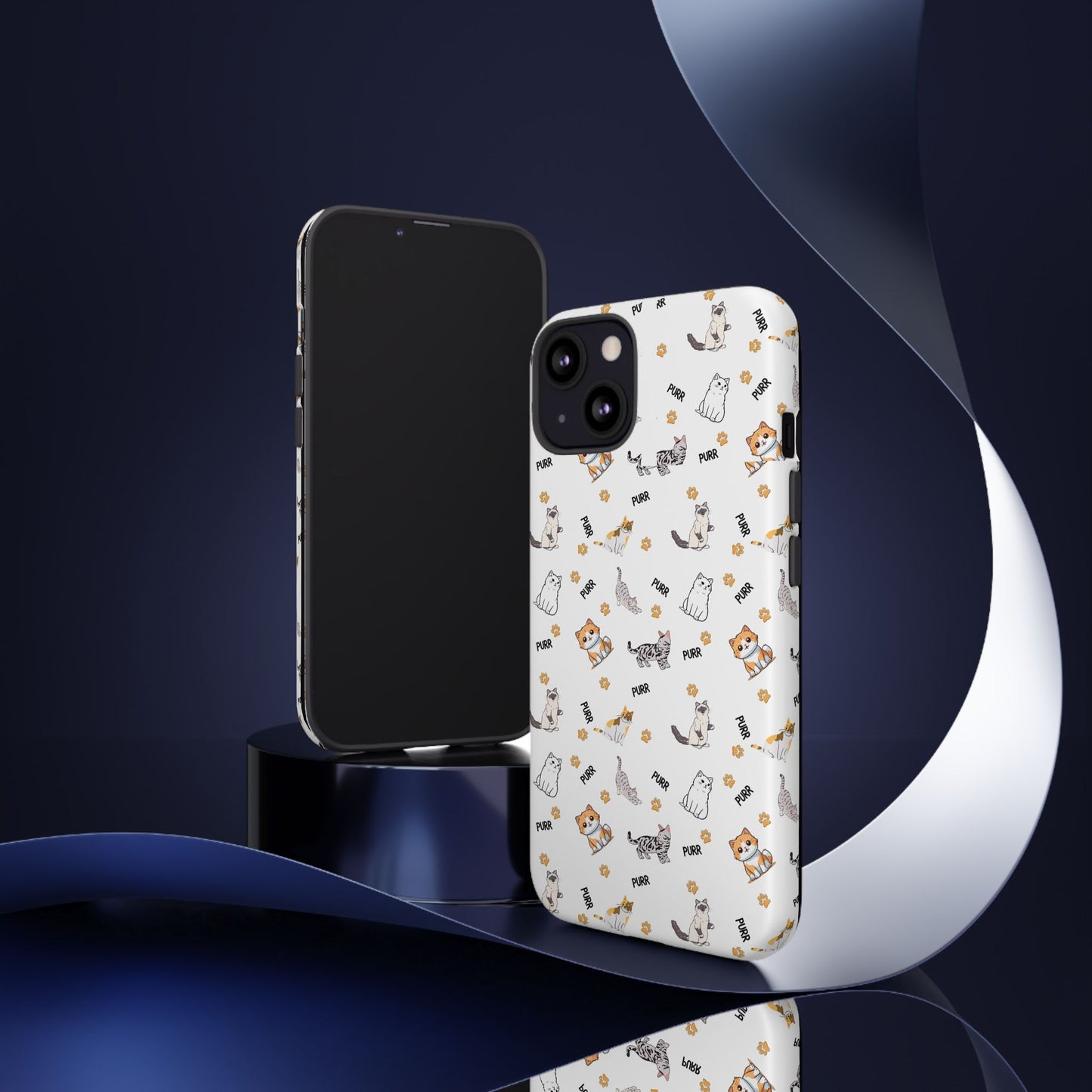 Tough Phone Case, Glossy Finish, Trendy and Cute, Durable Smartphone Protection for Daily Us