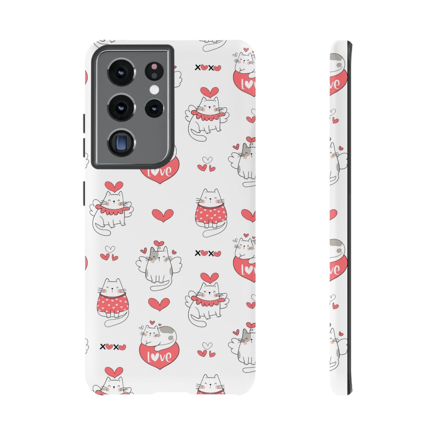 Durable Tough Phone Case, Trendy Glossy Cover, Stylish Cute Design, Perfect for Smartphone Protection