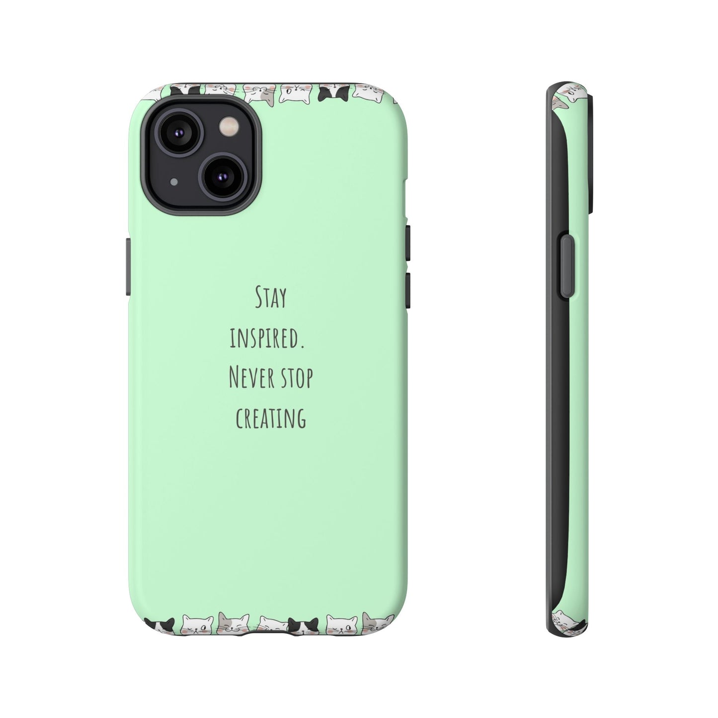 Tough Phone Case, Trendy Durable Glossy Finish, Stylish and Cute Smartphone Cover for Daily Use
