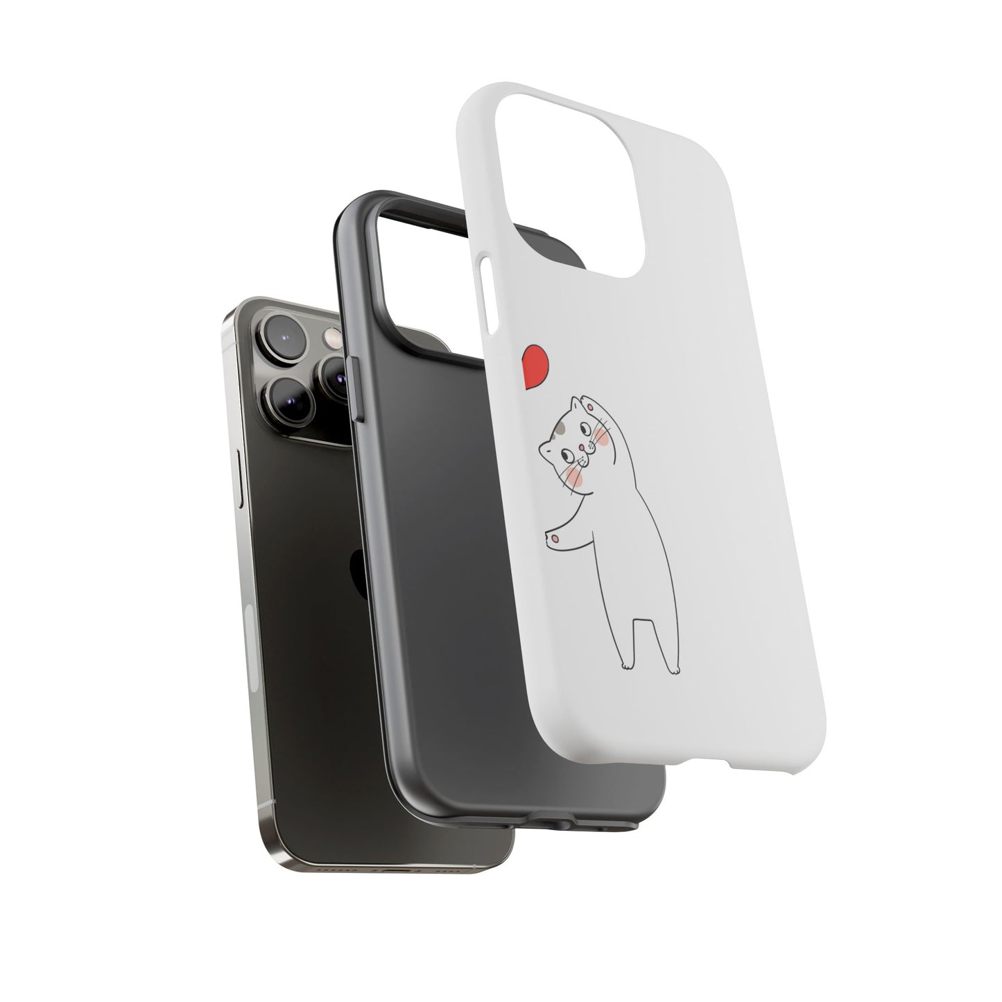 Tough Phone Case, Cute and Stylish Design, Durable Glossy Finish, Trendy Smartphone Protection for Daily Use