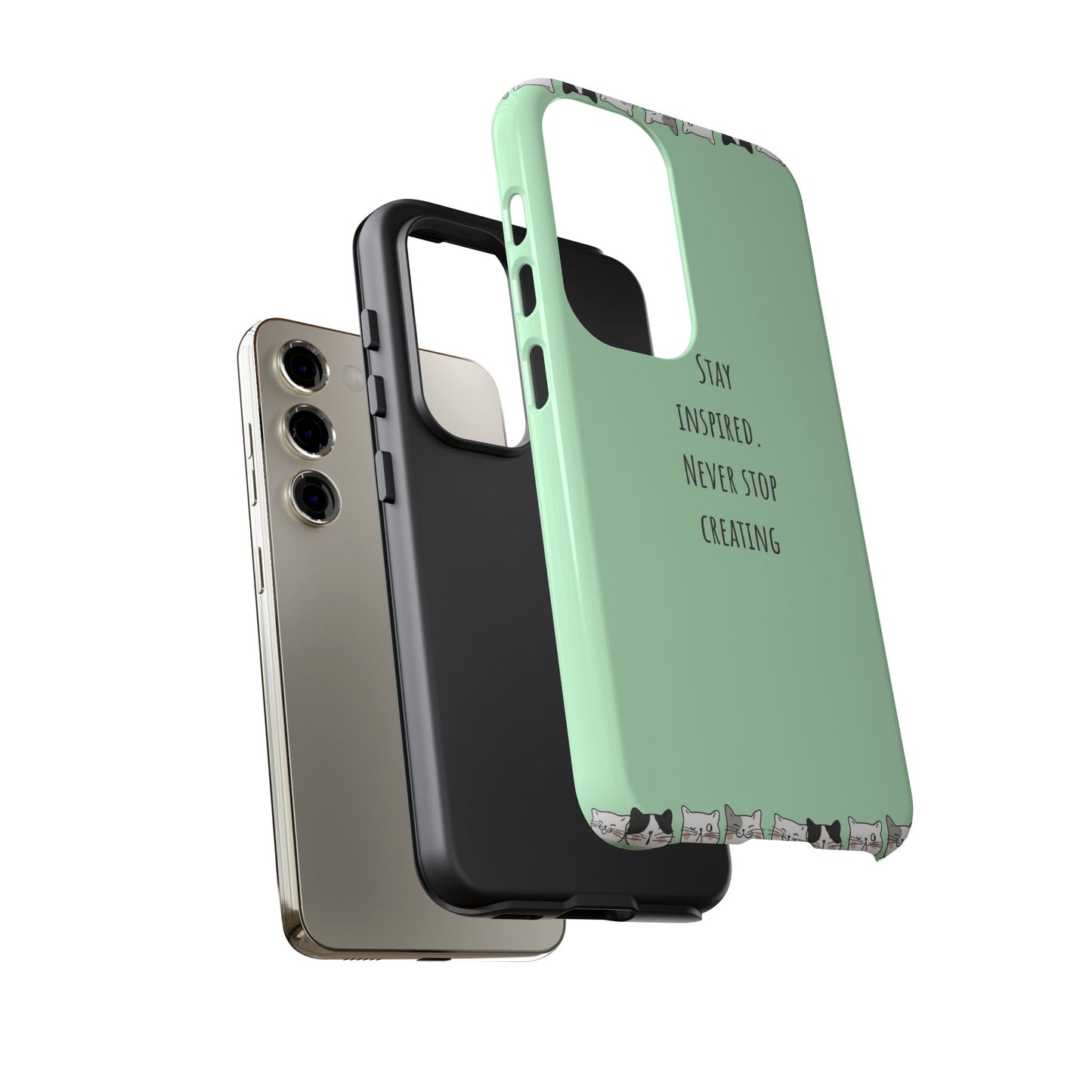Tough Phone Case, Trendy Durable Glossy Finish, Stylish and Cute Smartphone Cover for Daily Use