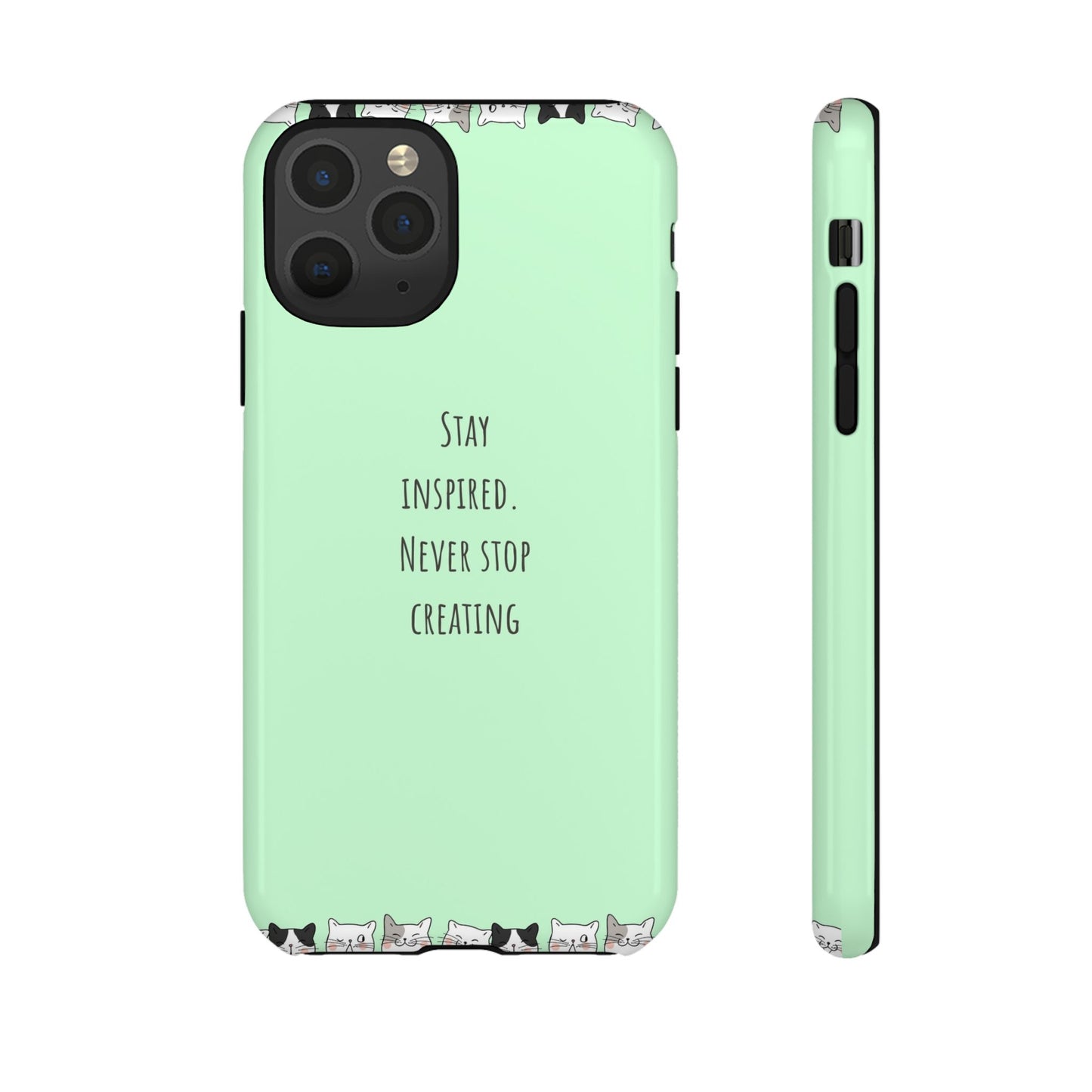 Tough Phone Case, Trendy Durable Glossy Finish, Stylish and Cute Smartphone Cover for Daily Use