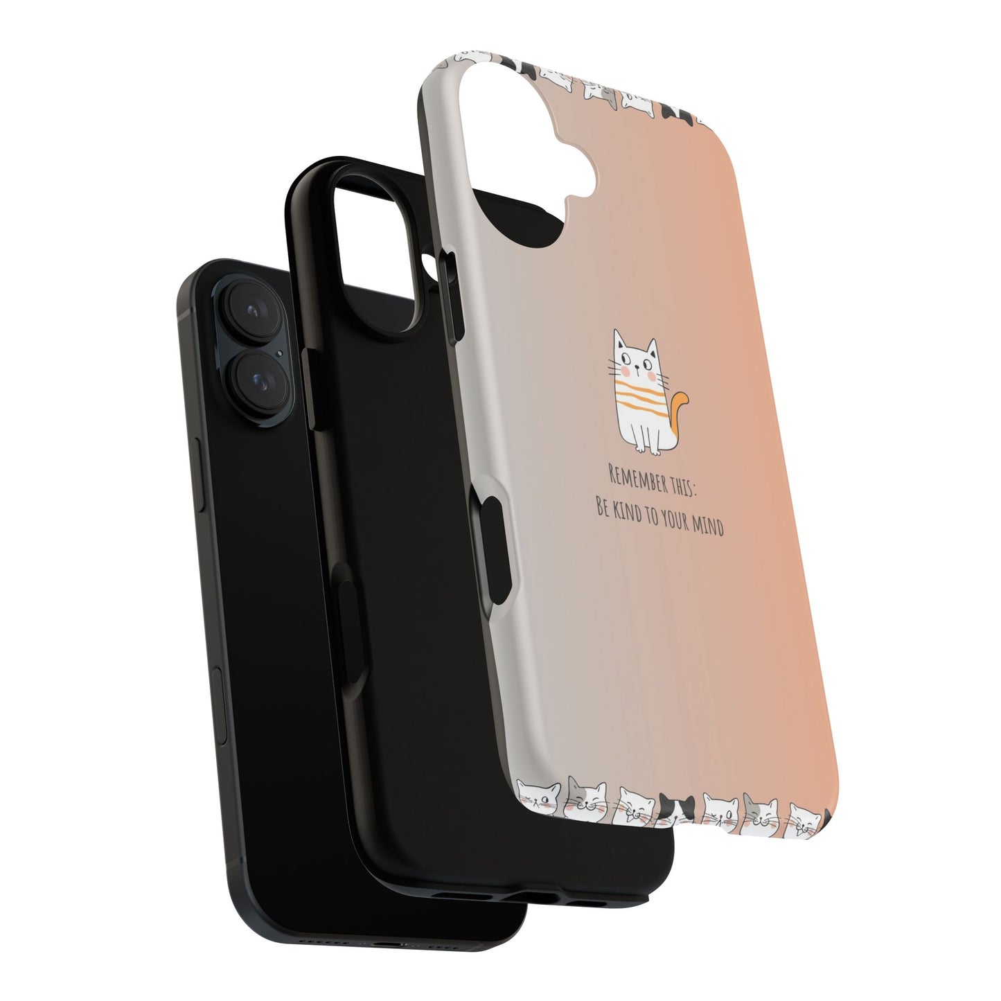 Durable Tough Phone Case, Cute Stylish Design, Glossy Trendy Cover for Smartphone Protection
