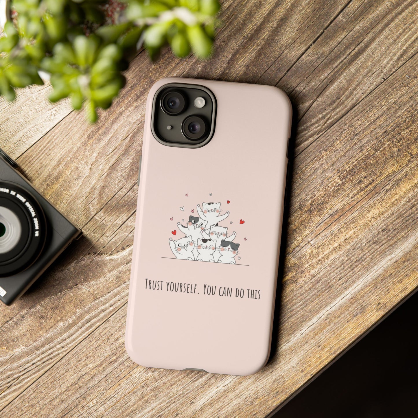 Tough Phone Case, Stylish Glossy Finish, Durable Design, Cute and Trendy Cover for Smartphones