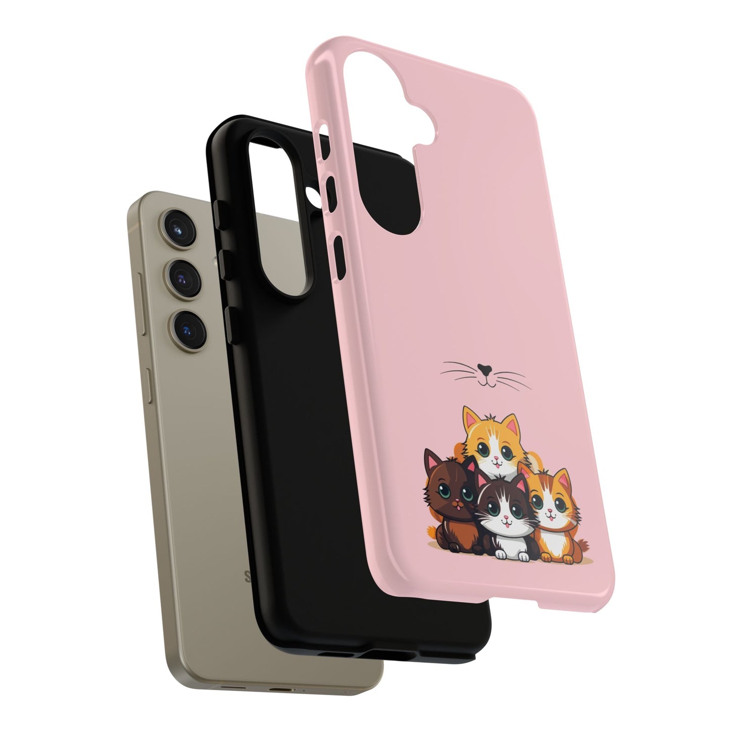 Durable Tough Phone Case, Glossy Stylish Finish, Trendy and Cute Design, Fashionable Everyday Smartphone Cover