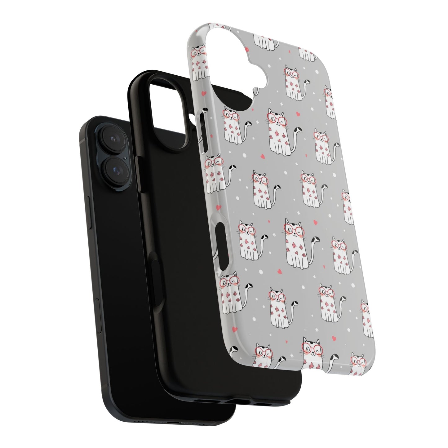 Durable Tough Phone Case, Stylish Glossy Cover, Trendy Cute Design, Perfect for Smartphone Use