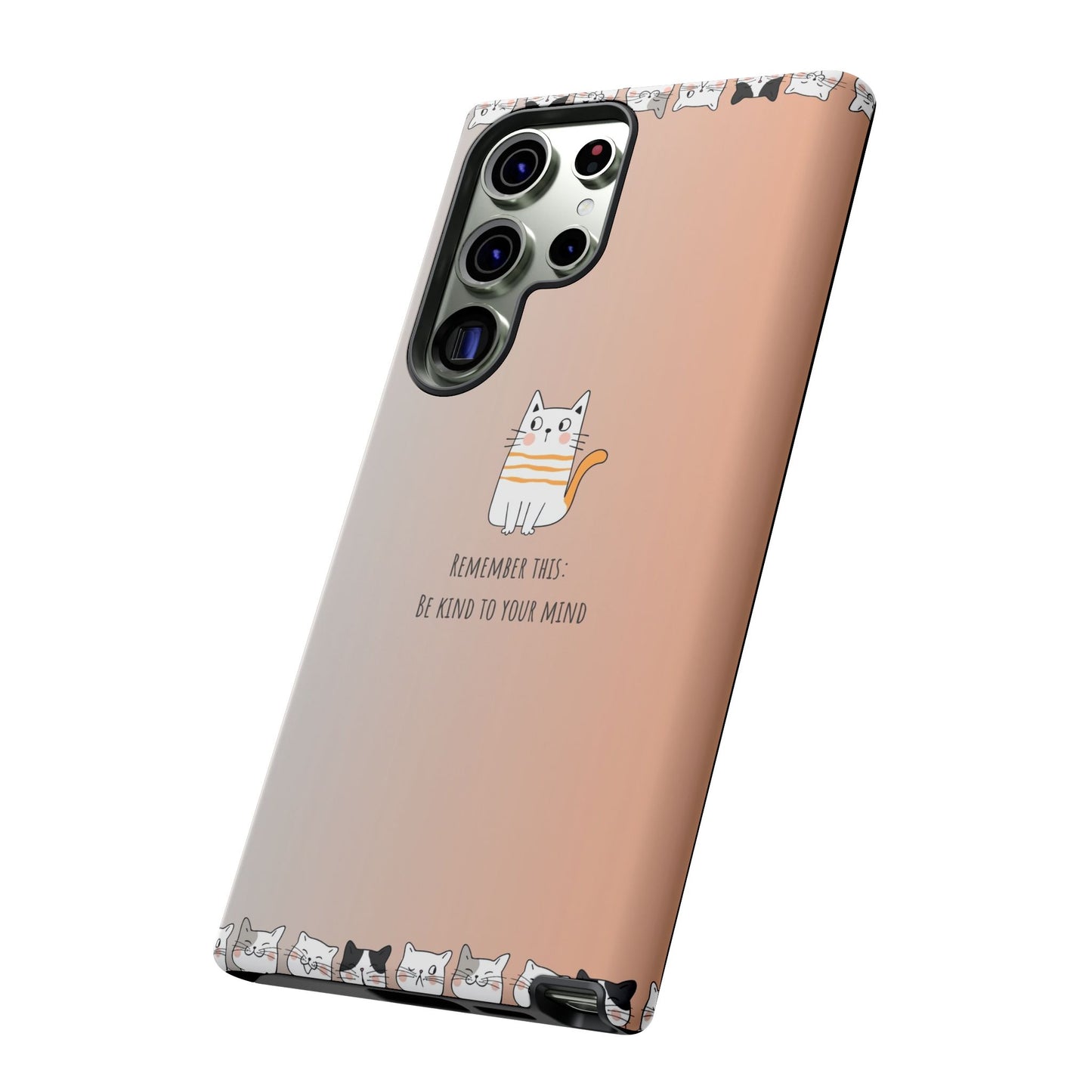 Durable Tough Phone Case, Cute Stylish Design, Glossy Trendy Cover for Smartphone Protection