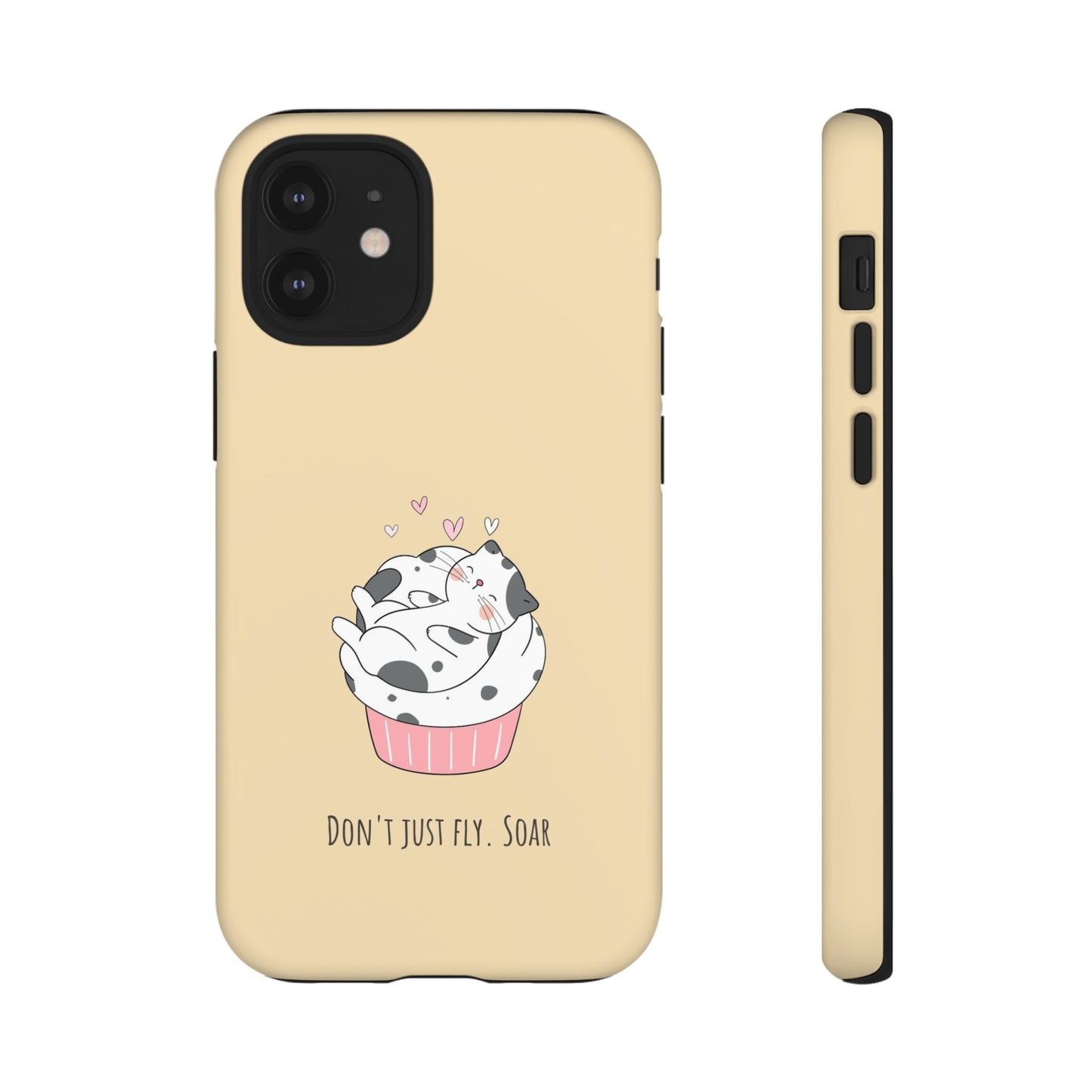 Tough Phone Case, Glossy Cute Design, Durable and Stylish, Trendy Smartphone Cover for Daily Use