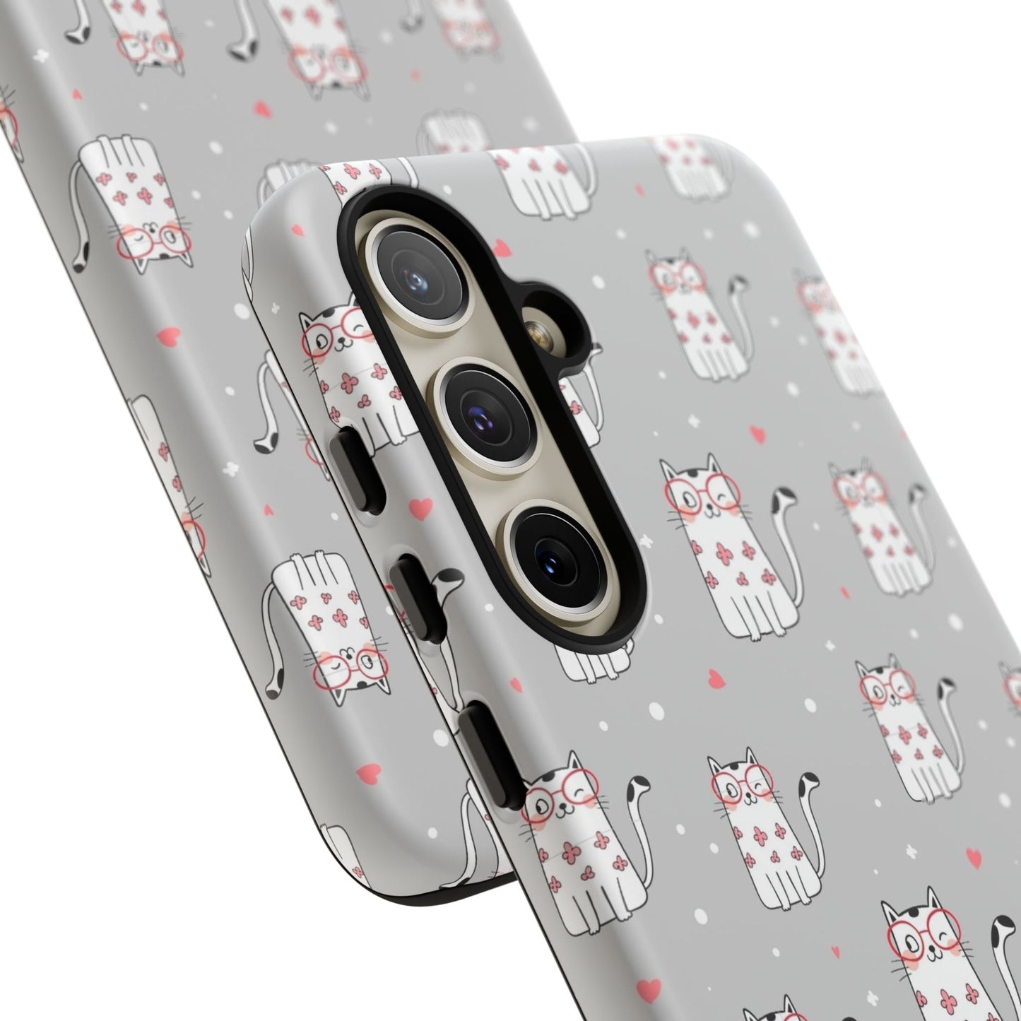 Durable Tough Phone Case, Stylish Glossy Cover, Trendy Cute Design, Perfect for Smartphone Use