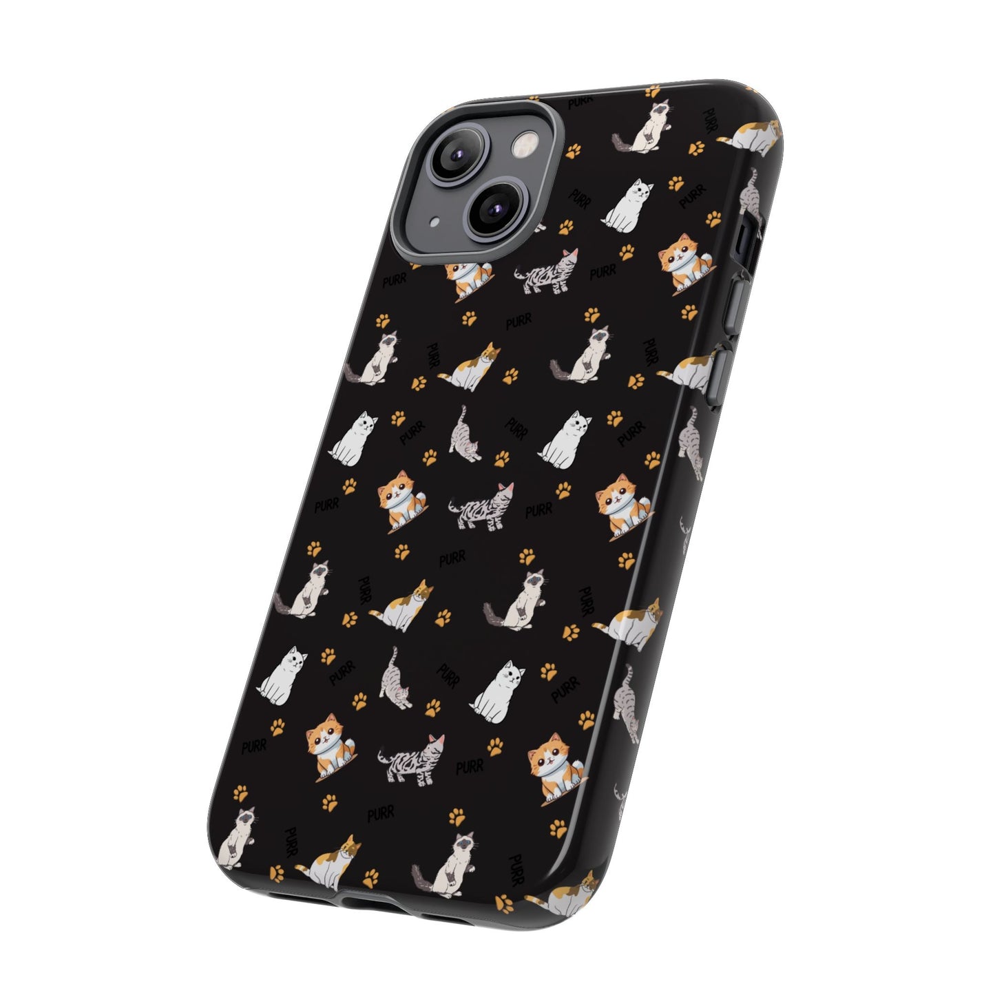 Durable Tough Phone Case, Stylish Glossy Finish, Trendy Cute Design, Everyday Protection for Smartphones