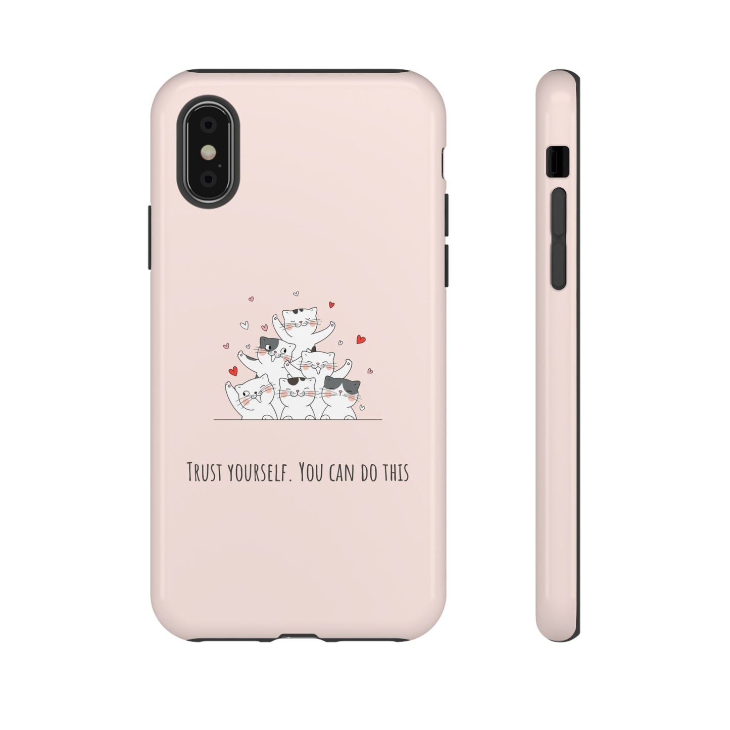 Tough Phone Case, Stylish Glossy Finish, Durable Design, Cute and Trendy Cover for Smartphones