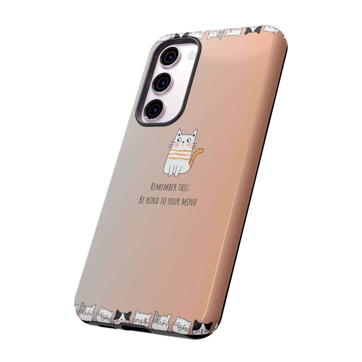 Durable Tough Phone Case, Cute Stylish Design, Glossy Trendy Cover for Smartphone Protection