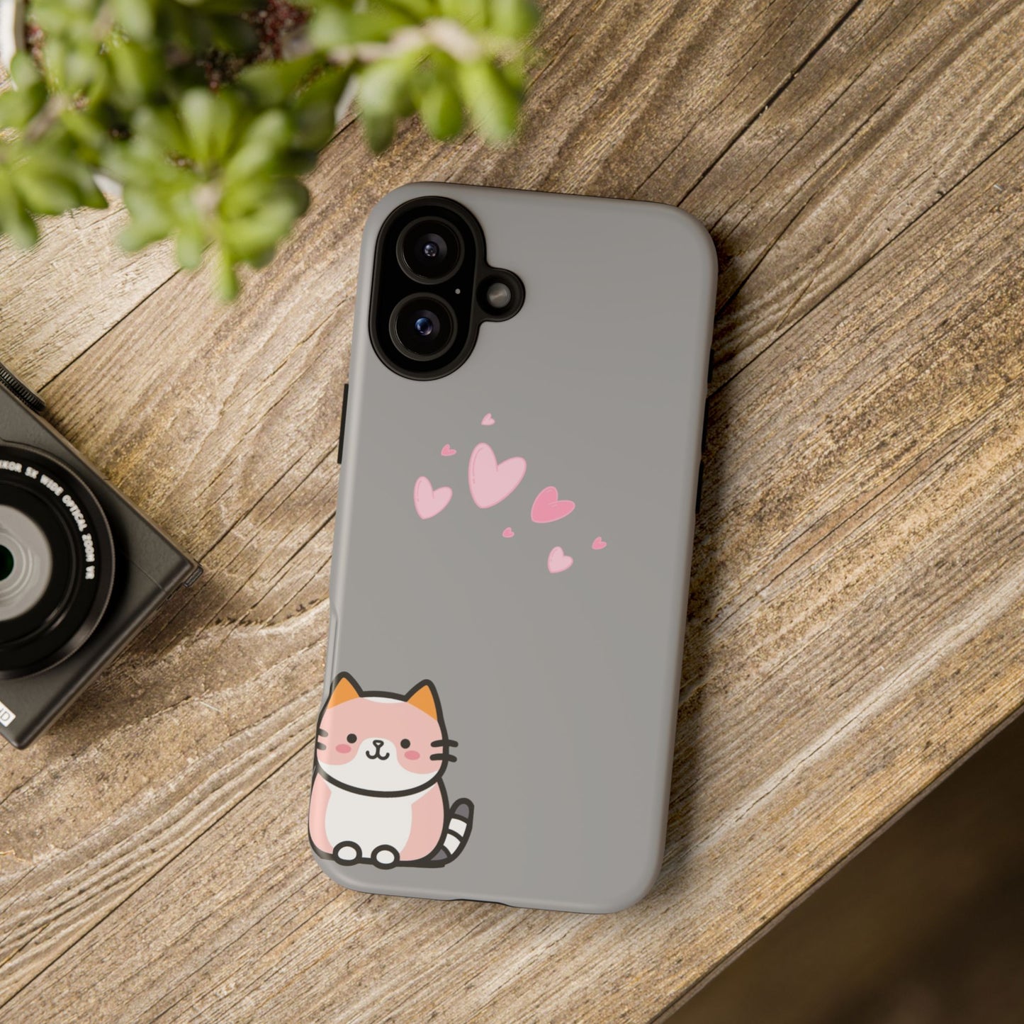 Stylish Tough Phone Case, Durable Glossy Cover, Cute Trendy Design, Perfect Smartphone Protection