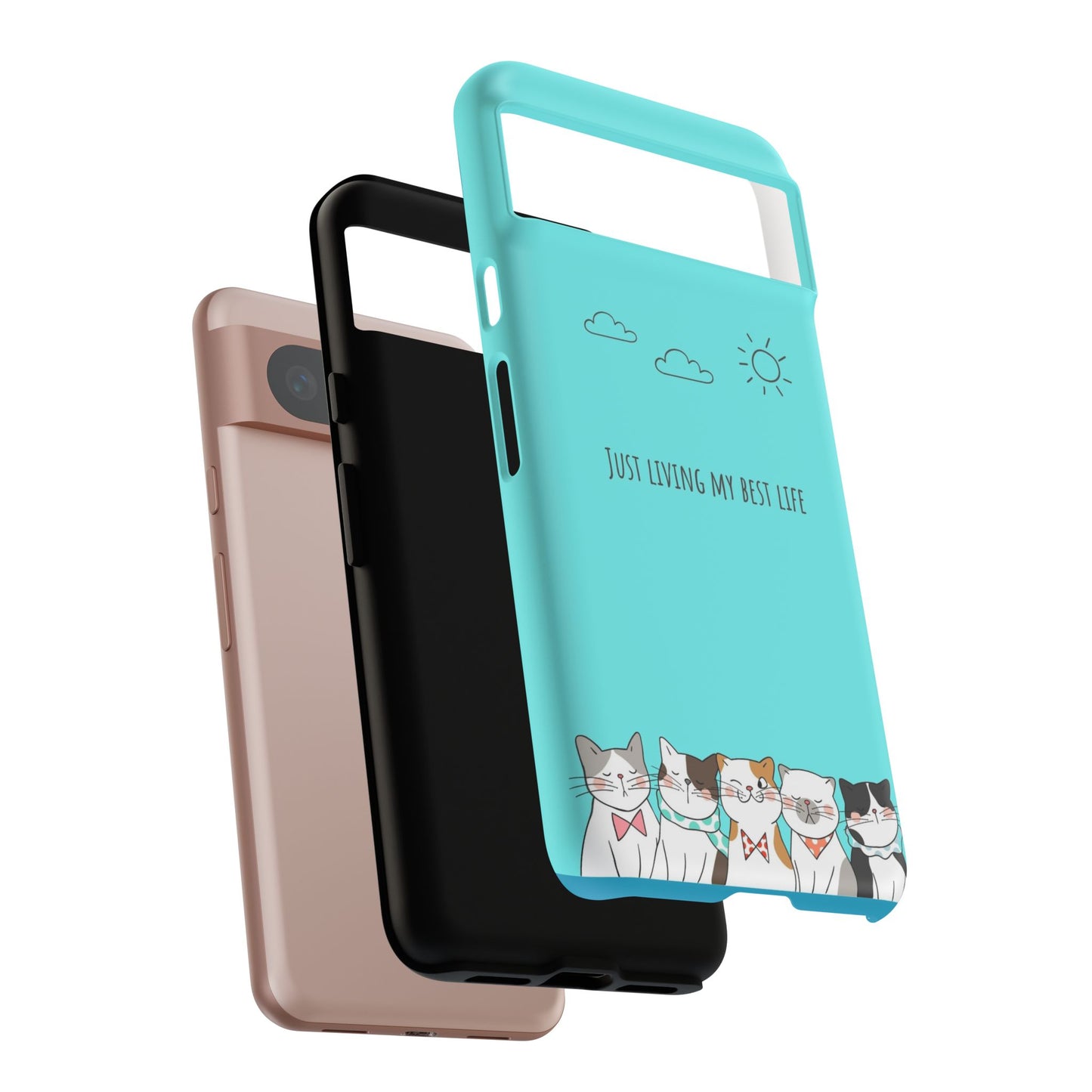 Durable Tough Phone Case, Stylish Trendy Glossy Finish, Cute Design for Smartphone Protection