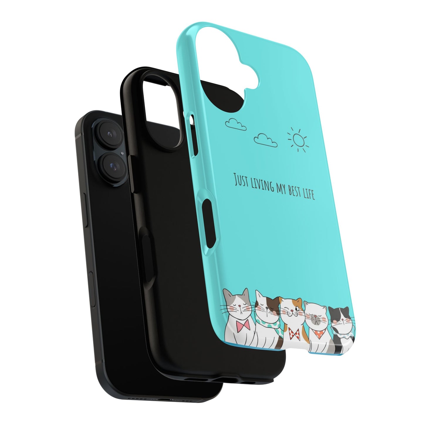 Durable Tough Phone Case, Stylish Trendy Glossy Finish, Cute Design for Smartphone Protection