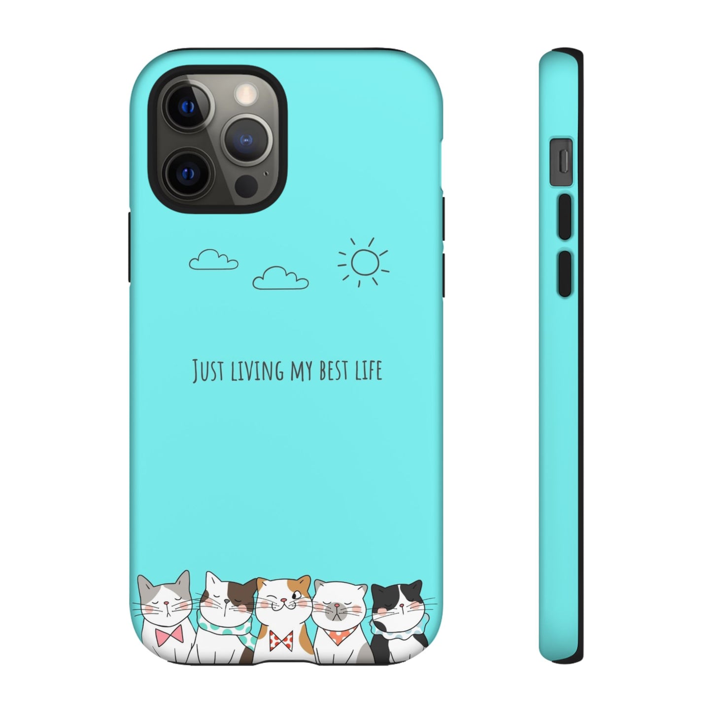 Durable Tough Phone Case, Stylish Trendy Glossy Finish, Cute Design for Smartphone Protection