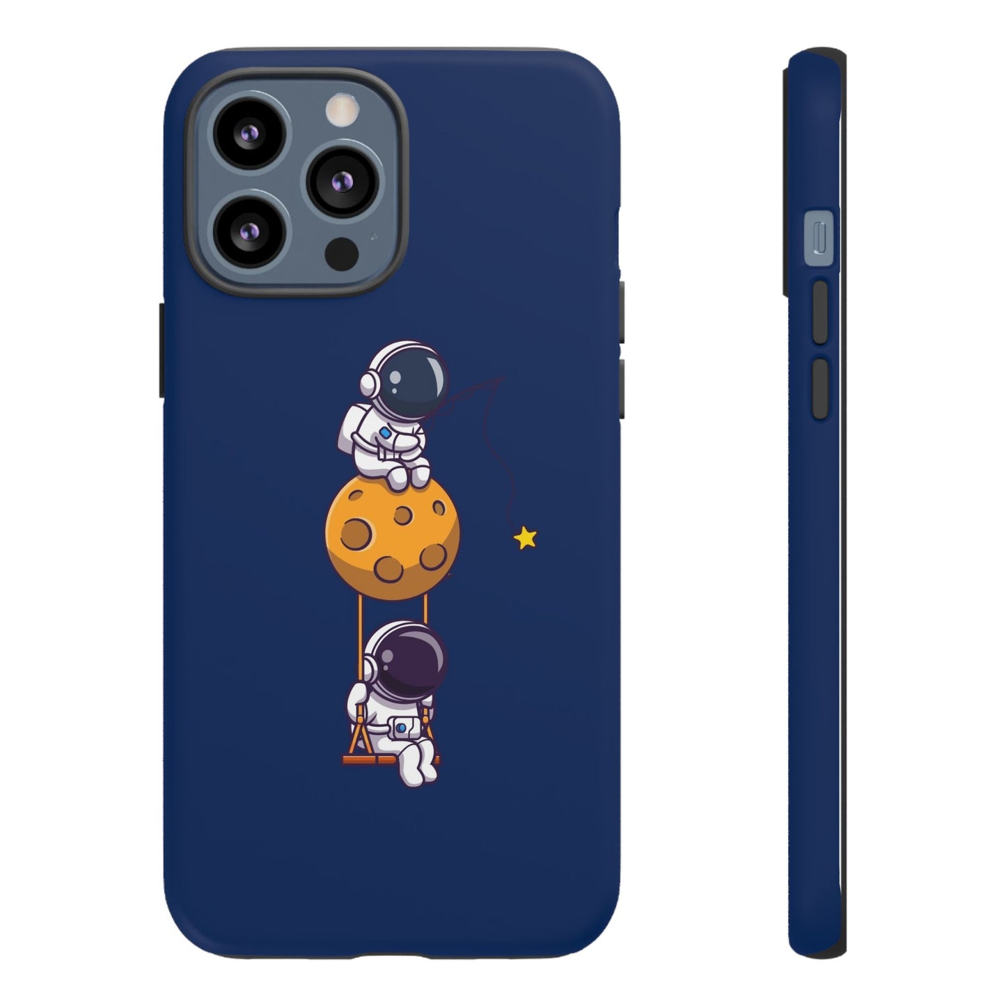 Astronaut Adventure Phone Case - Galaxy Design with Space Explorers