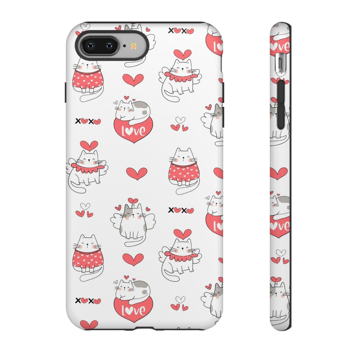 Durable Tough Phone Case, Trendy Glossy Cover, Stylish Cute Design, Perfect for Smartphone Protection