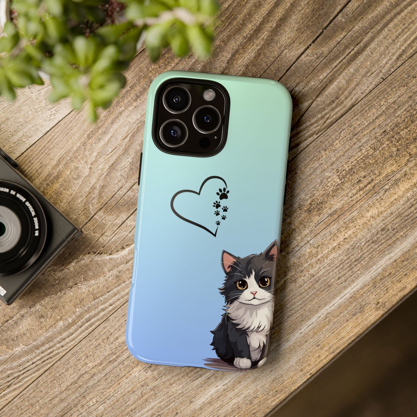 Tough Phone Case, Cute and Stylish Glossy Finish, Trendy Durable Design, Smartphone Protection