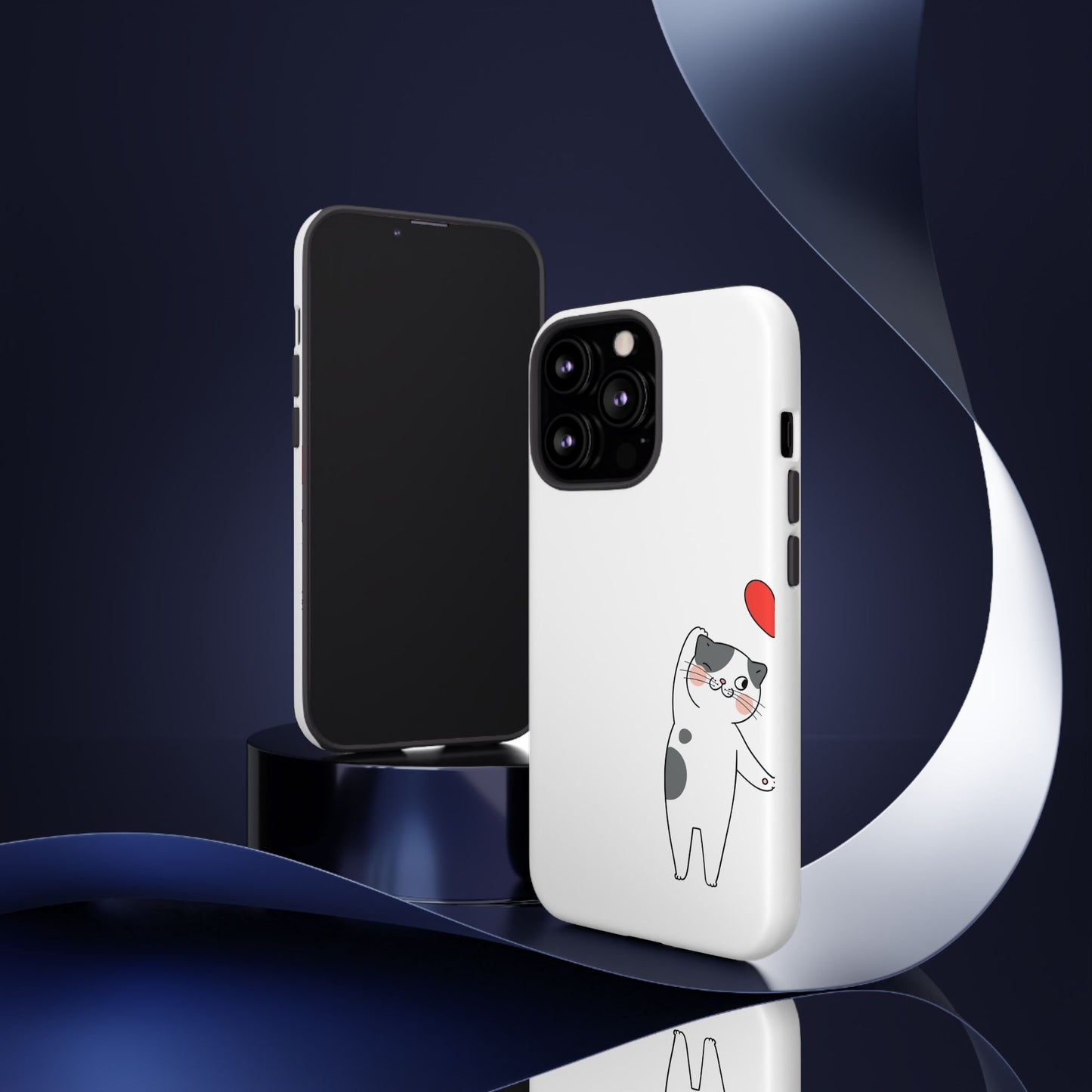 Tough Phone Case, Durable and Trendy Glossy Finish, Cute Stylish Design, Everyday Smartphone Protection