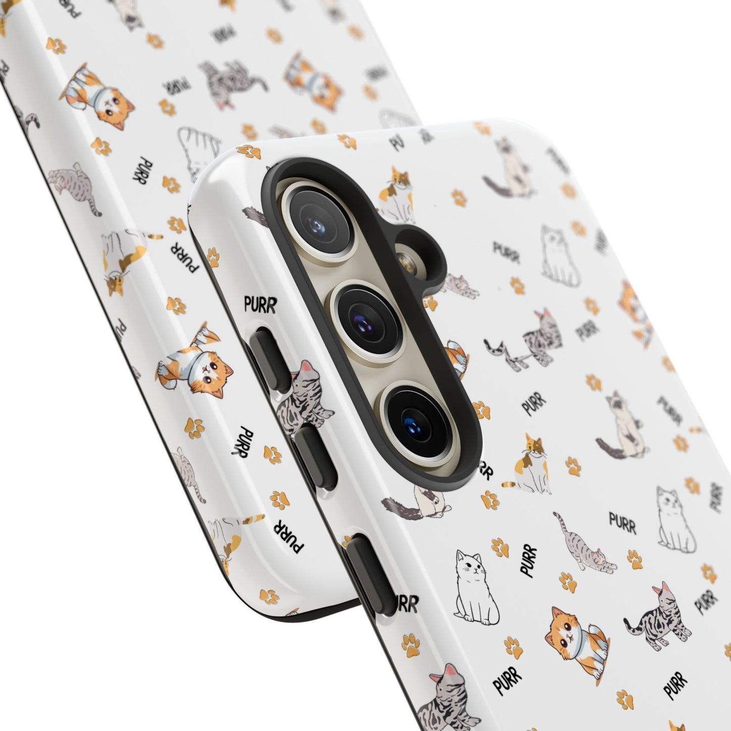 Tough Phone Case, Glossy Finish, Trendy and Cute, Durable Smartphone Protection for Daily Us