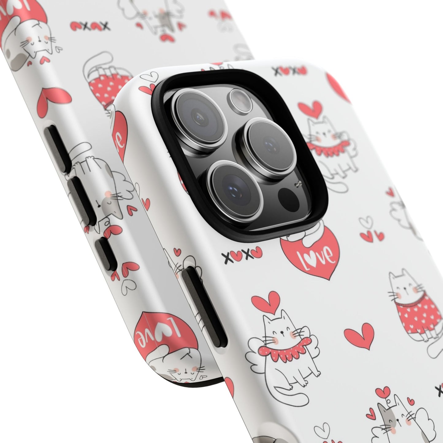Durable Tough Phone Case, Trendy Glossy Cover, Stylish Cute Design, Perfect for Smartphone Protection